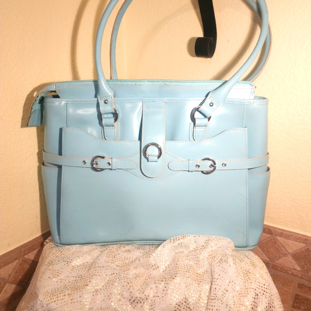 McKlein USA Willow Springs 15.6" Leather Ladies' Laptop Briefcase